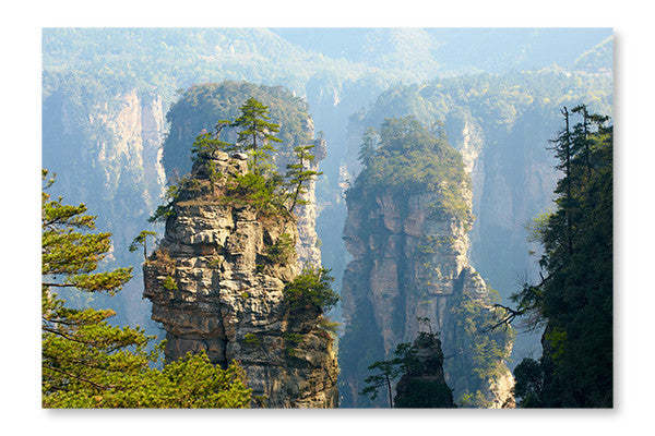 Parc national de Zhangjiajie, Chine Montagnes Avatar 28x42 Cadre d’art mural et panneau en tissu| Parc national de Zhangjiajie, Chine Montagnes Avatar 28 po x 42 po : Cadre d'art mural et panneau de tissu|D44G0280