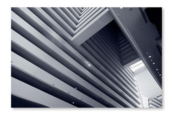 Cadre mural et panneau de tissu 28 x 42 pouces (61 x 107 cm) | Architecture Background 28 po x 42 po : Cadre d'art mural et panneau de tissu | D44G01EZ