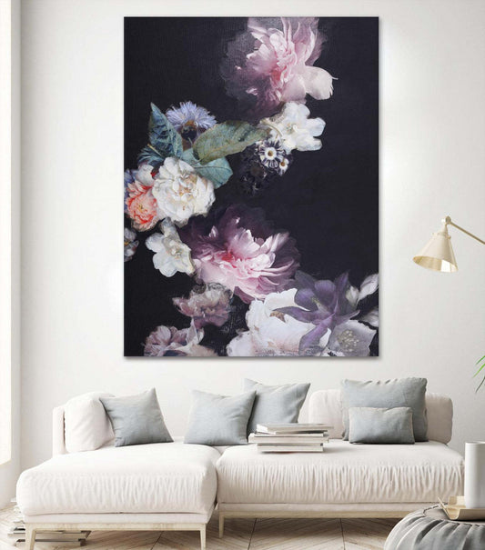 Purple Blossom 1 Giant Art 72x54 Wall Art|Œuvre d’art murale Giant Art « Purple Blossom 1 » 72 x 54