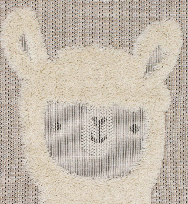 Kids Llama Area Rug - 5'3 x 7'7|Carpette à motif lama pour enfants - 5 pi 3 po x 7 pi 7 po