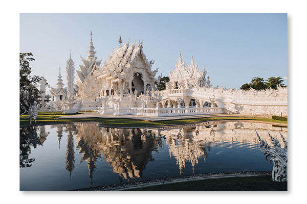 Thaïlande 24x36 Cadre d’art mural et panneau de tissu| Thaïlande 24 po x 36 po : Cadre d'art mural et panneau de tissu|D44G860H