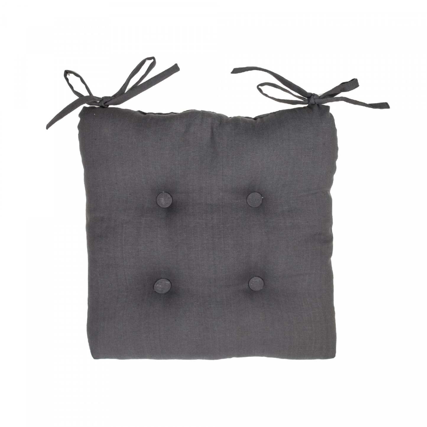 Coussin de chaise gris|Coussin de chaise gris