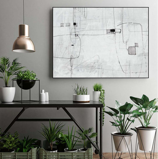 Œuvre d’art murale sur toile encadrée noire « Parkour » 32 x 24