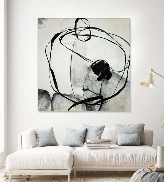 Œuvre d'art murale géante « Big Mouth Blabber » 54 x 54