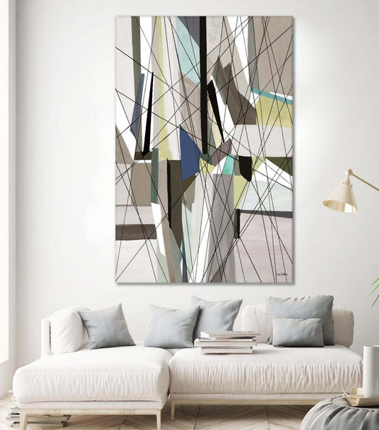 Œuvre d'art murale géante « Phare » 72 x 48