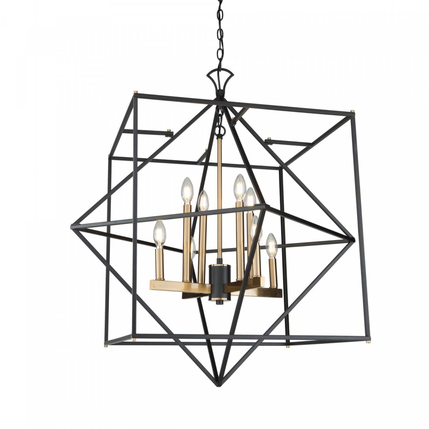 Lustre Roxton à 8 ampoules | Roxton 8-Light Chandelier | D06H0U6E