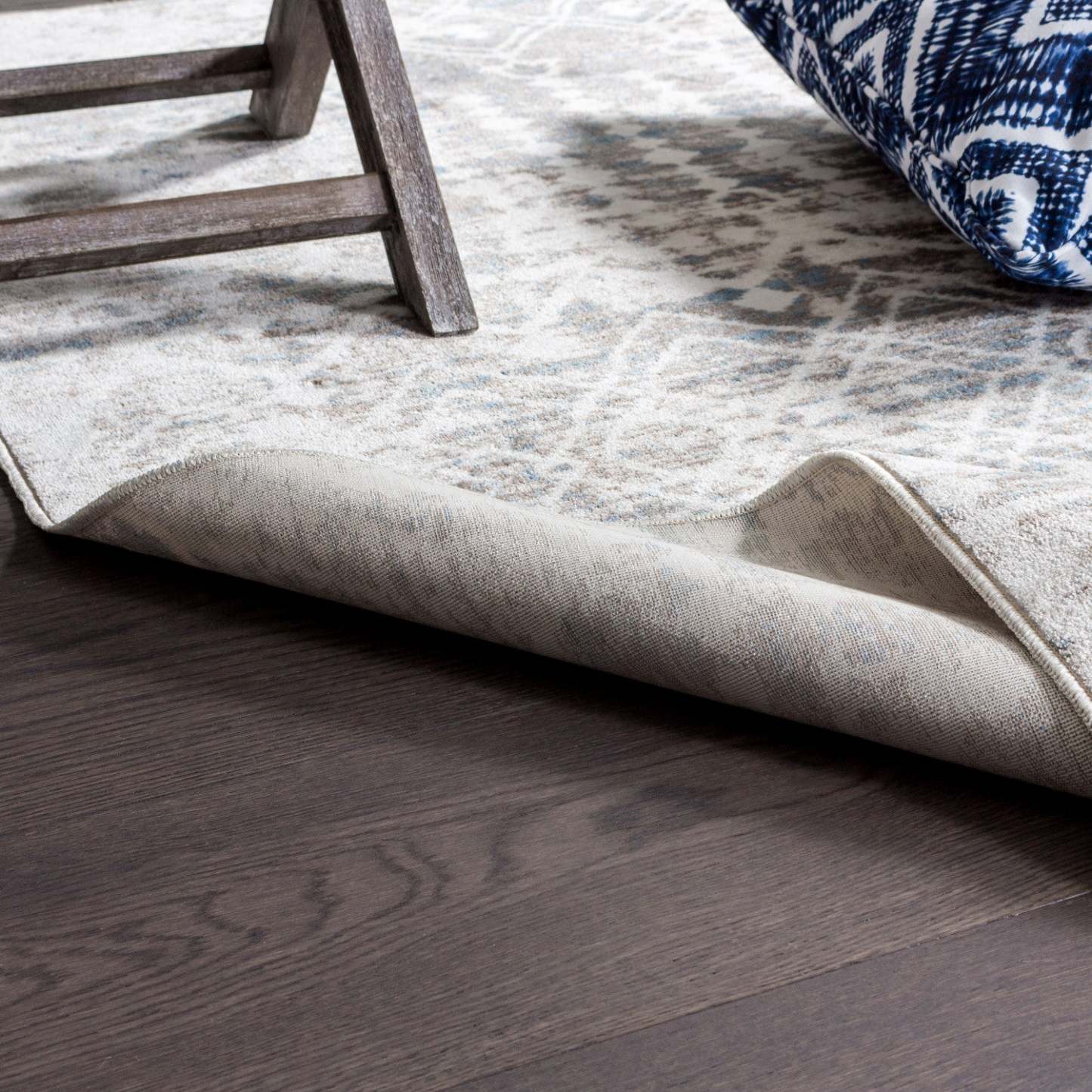 Tapis Shi marocain bleu 3x5|Carpette Shi bleue à motifs marocains 3 x 5|D80GS213