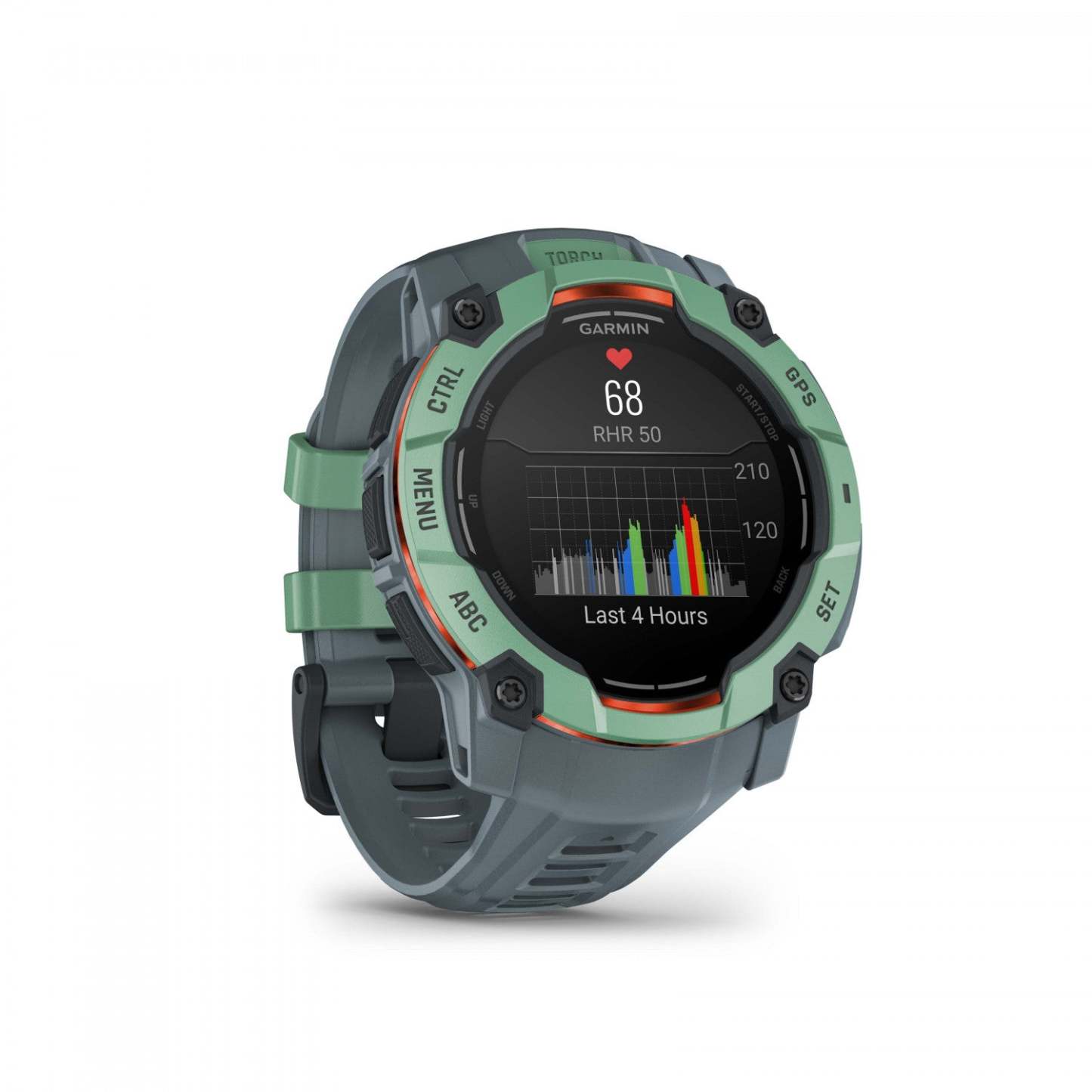 Montre intelligente Garmin Instinct 3 Amoled 50 mm - Militart Spec 810 robuste, boussole, altimètre barométrique | Montre Connectée Garmin Instinct 3 Amoled 50 Mm - Spécifications Militaires Robustes 810, Boussole,