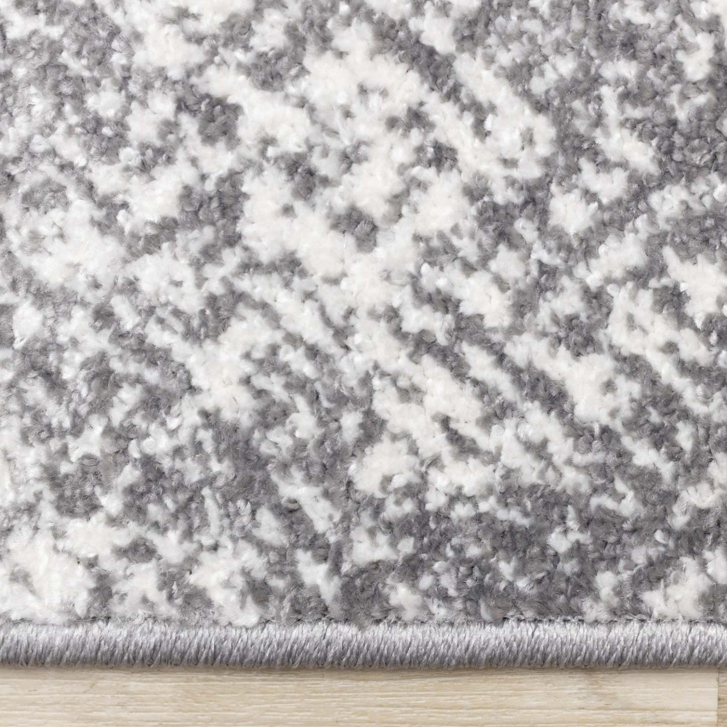 Carpette Covington à motifs de lignes géométriques vieillies pour l'intérieur - 7 pi 10 po x 10 pi 6 po