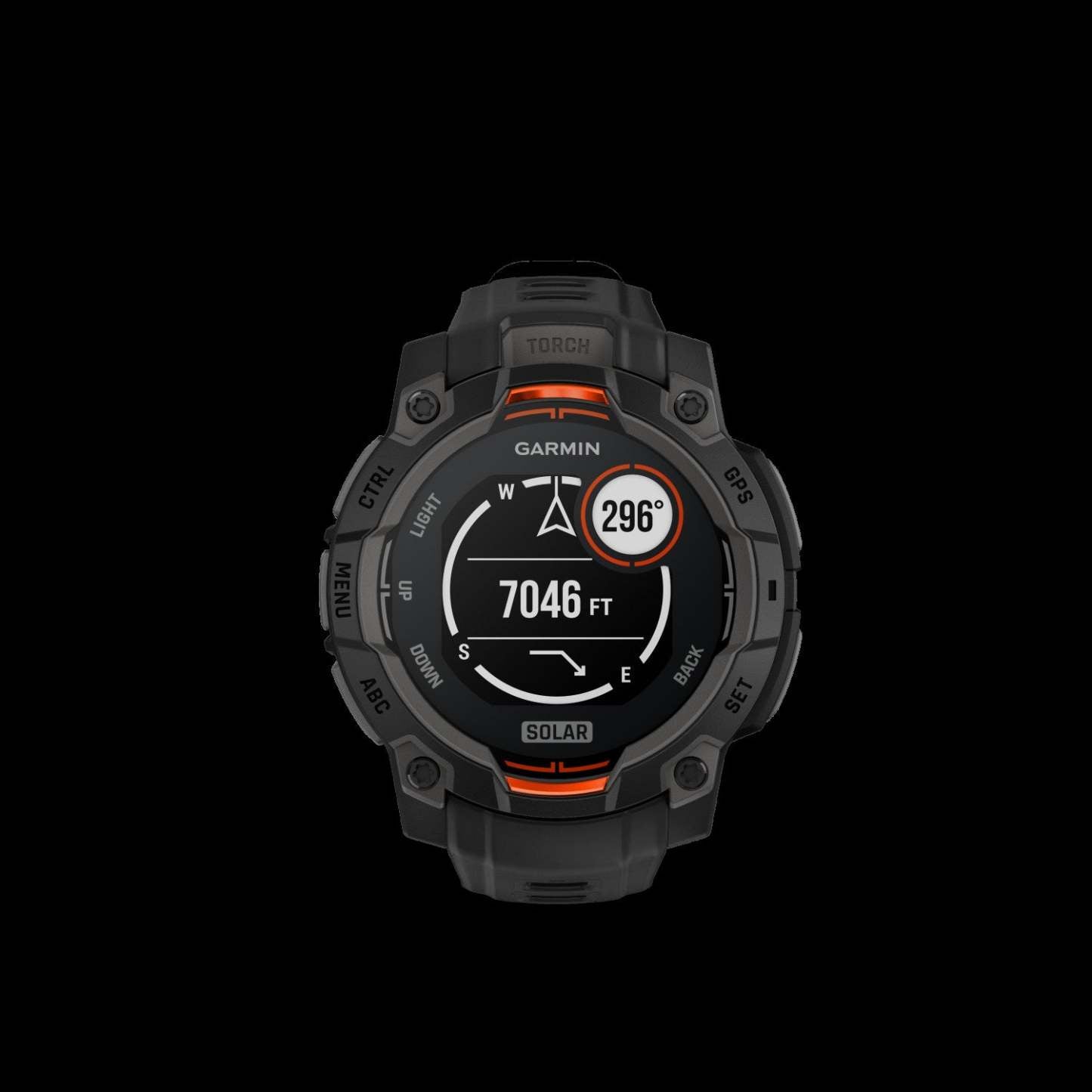 Garmin Instinct 3 Montre Connectée GPS 45 Mm - Spécifications Militaires Robustes 810, Solaire, Boussole, Altimètre Barométrique