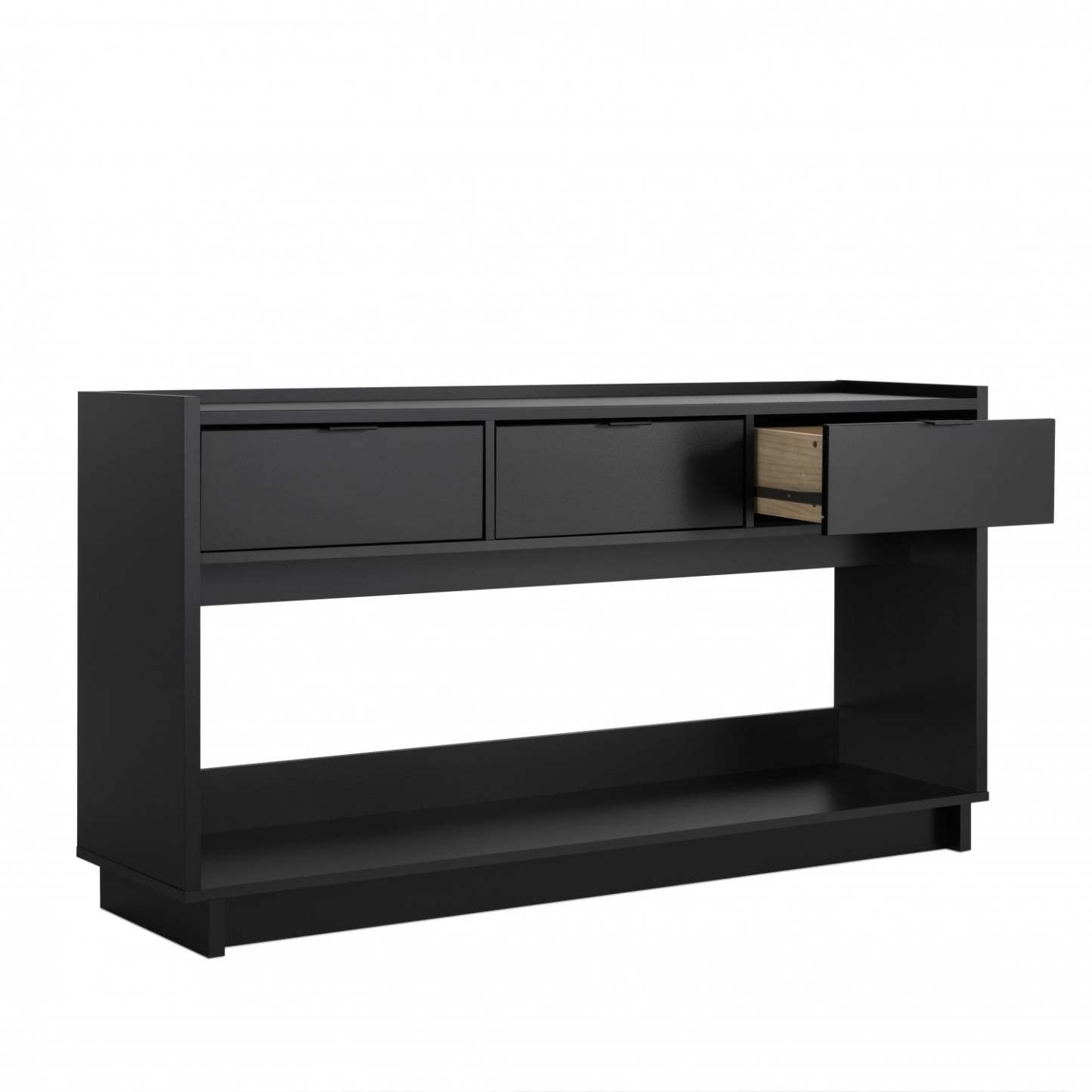 Console de buffet Prepac Simply Modern - Noire