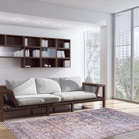 Carpette Boann grisebleue 7 pi 10 po x 10 pi 0 po