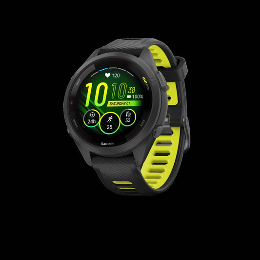 Garmin Forerunner® 265s Montre Gps Intelligente - Suivi De Fitness Avec Gps Multi-bande - Jaune Amp