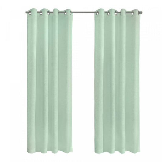 Habitat Boucle Surf Spray Sheer Grommet Curtain Panel - 52 x 95|Panneau de rideau transparent à œillets Boucle de couleur gouttelettes de ressac d'Habitat - 52 x 95