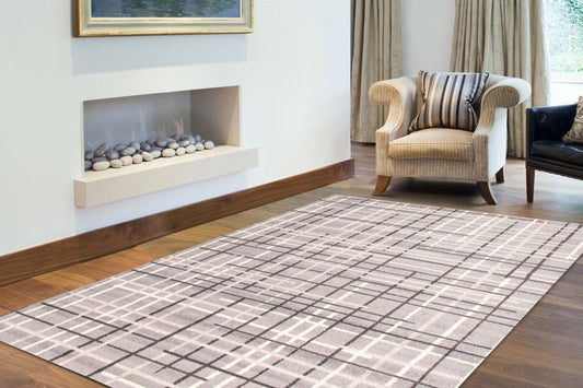 Tapis Taite Argent - 5'3 x 7'3|Carpette Taite argent - 5 pi 3 po x 7 pi 3 po| D2BQP7TU