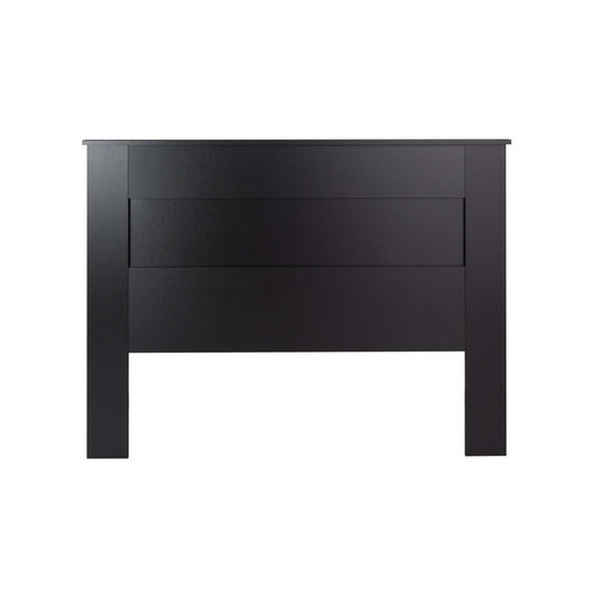 Queen Flat Panel Headboard - Black|Tête de lit à panneau plat pour grand lit - noire