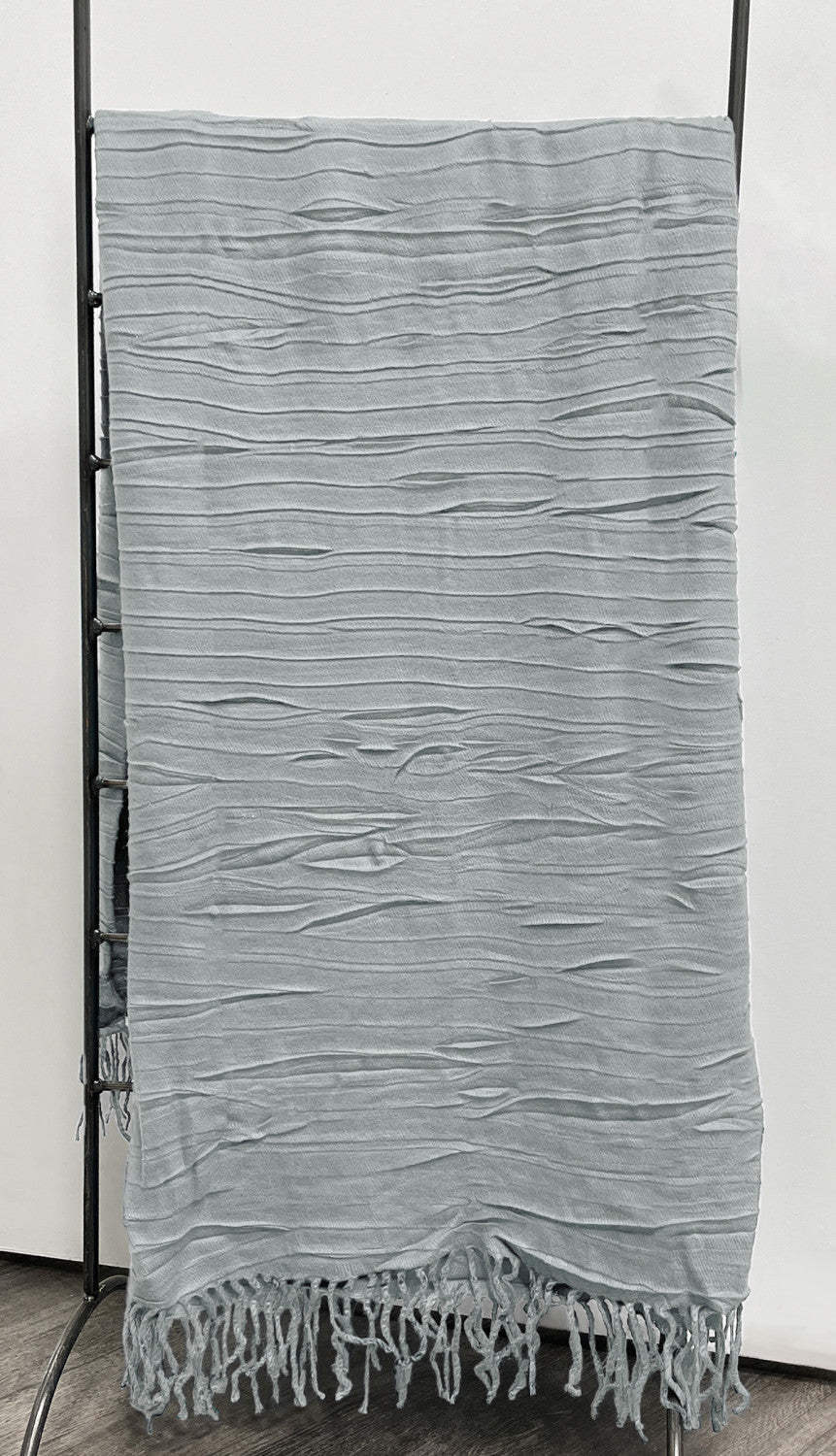 Plaid Sion Argent - 50x60|Jeté Sion argenté - 50x60|D258L5CL