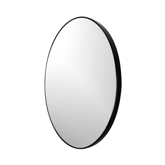 Miroir rond Emerson noir|Miroir rond Emerson noir