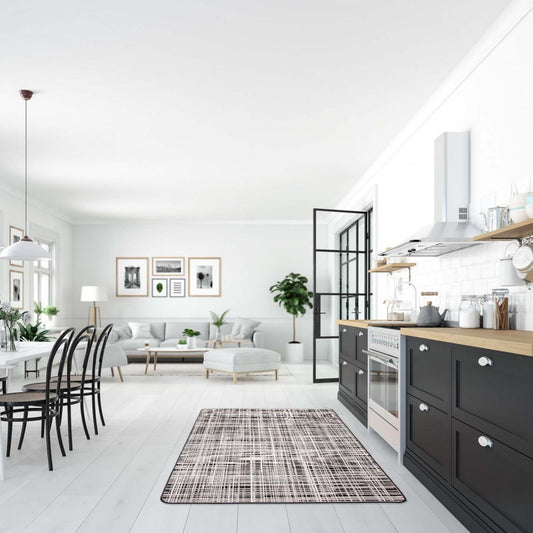 Panthea Black Area Rug - 4'4 X 6'5 |Carpette Panthea noire - 4 pi 4 po x 6 pi 5 po