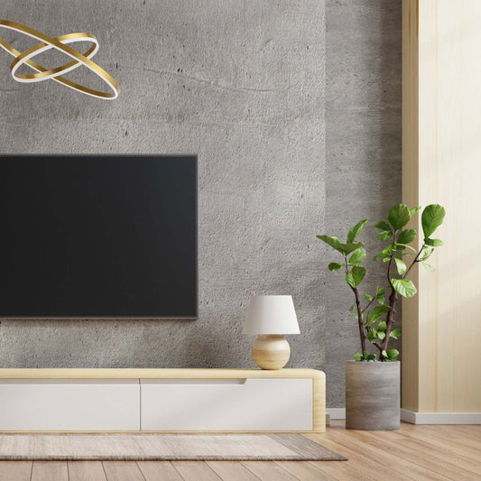 Lustre Circulo de Dainolite 97w en laiton vieilli avec diffuseur en acrylique blanc