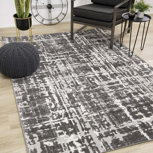 Carpette douce organique lavable à la machine - 5 pi 3 po x 7 pi 7 po