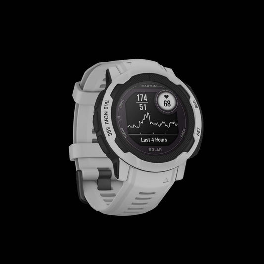 Garmin Instinct® 2 Solar Gps Smartwatch - Durable Rugged Design With Solar Charging - Mist Grey|Montre Gps Garmin Instinct® 2 Solar - Design Robuste Et Durable Avec Chargement Solaire - Gris Brume