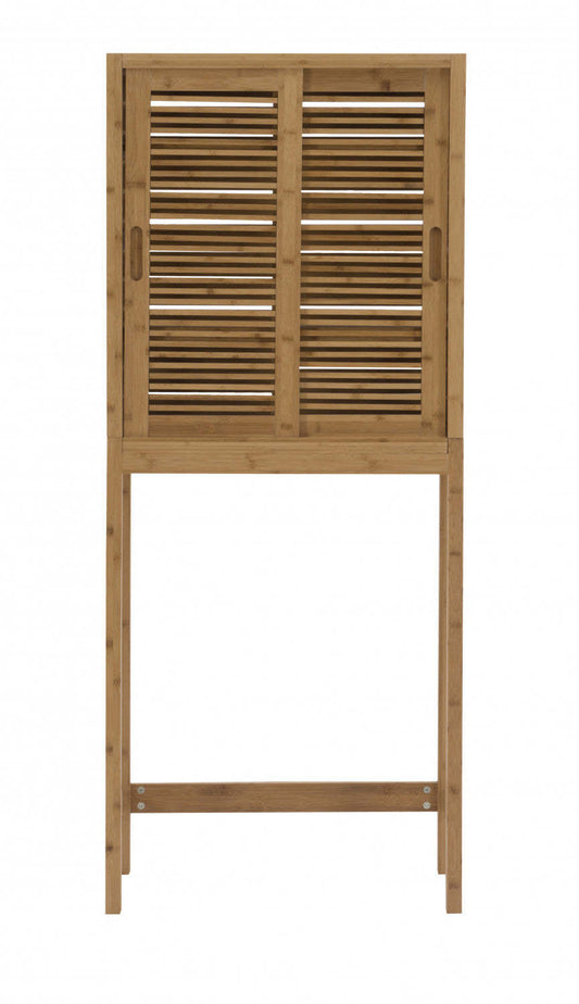 Bracken Bamboo Space-Saver Accent Cabinet - Naturel|Armoire décorative à économie d'espace Bracken en bambou - naturel