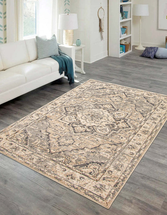Priya Grey Area Rug - 5'0 x 8'0|Carpette Priya grise - 5 pi 0 po x 8 pi 0 po