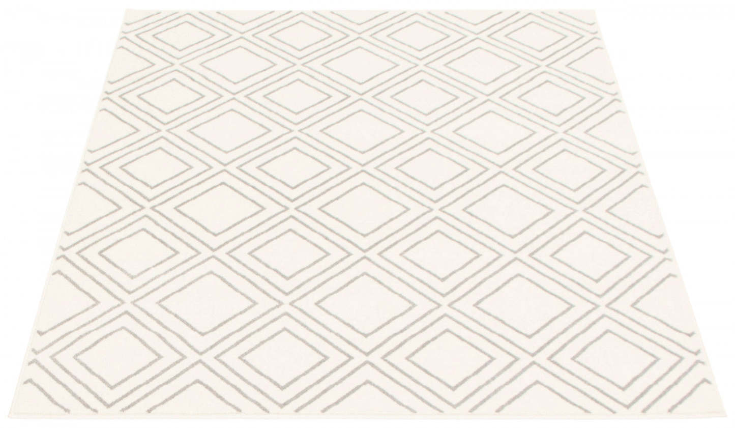 Tapis August Geod Blanc-Gris 7'10 x 10'2|Carpette August blanc géodegris 7 pi 10 po x 10 pi 2 po|D86F7VBB