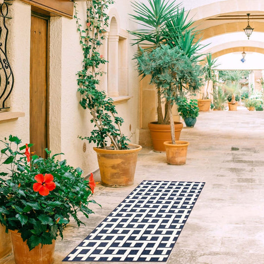 Tapis Brangane bleu 2'8 x 4'11 | D86FEOD9