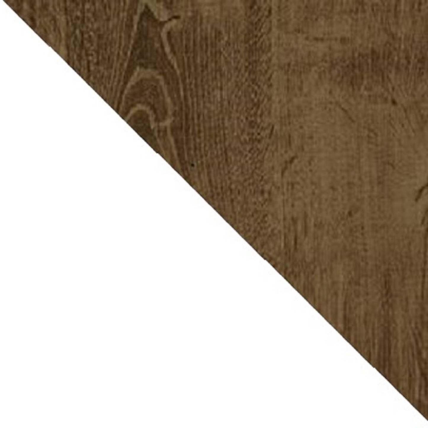 Manhattan Comfort Liberty Mid-Century Modern Nightstand with 2 Full Extension Drawers - White & Rustic Brown|Table de nuit Liberty de Manhattan Comfort de style moderne du milieu du 20e siècle avec 2 tiroirs à extension complète - blanche et brun rustique