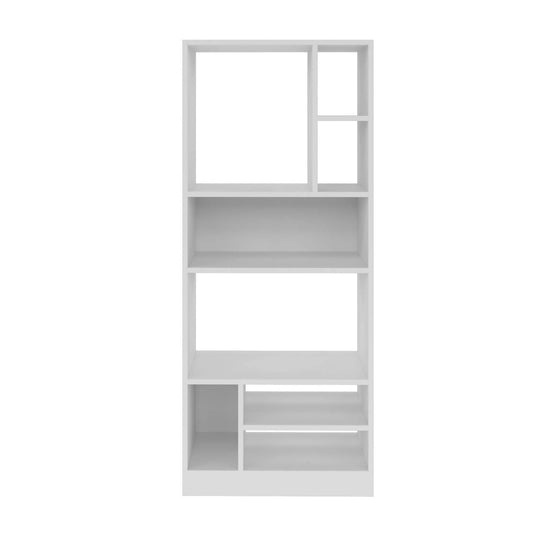 Bibliothèque durable Valenca de Manhattan Comfort avec 5 tablettes - blanche