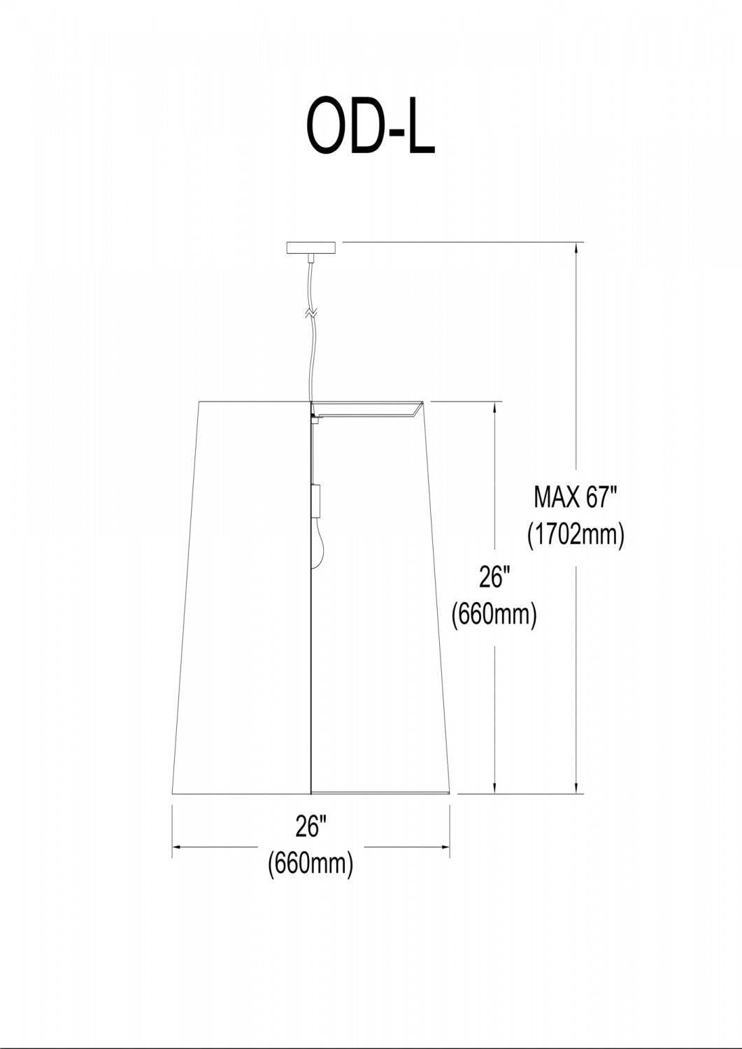 Dainolite Oversize Drum 1 Light Pendant Large White/Silver Shade Lamp|Grand luminaire suspendu de Dainolite avec très grand abat-jour cylindrique blanc et argenté, et 1 ampoule