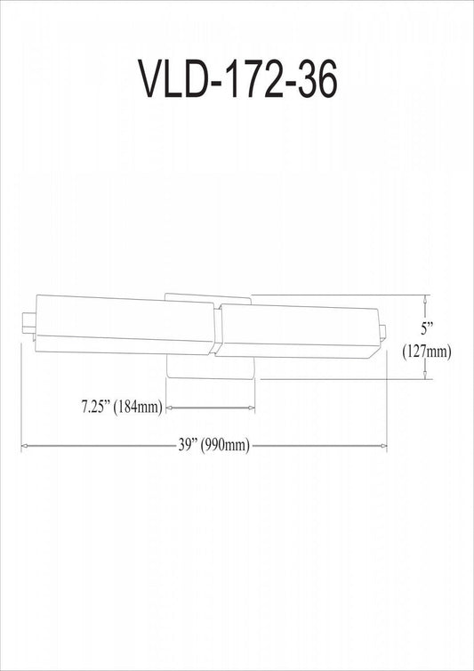 Dainolite Vonte Vanity Light 51w Aged Brass White Glass Lamp|Lumière de coiffeuse Vonte de Dainolite en verre blanc, avec fini laiton vieilli et ampoule de 51 W