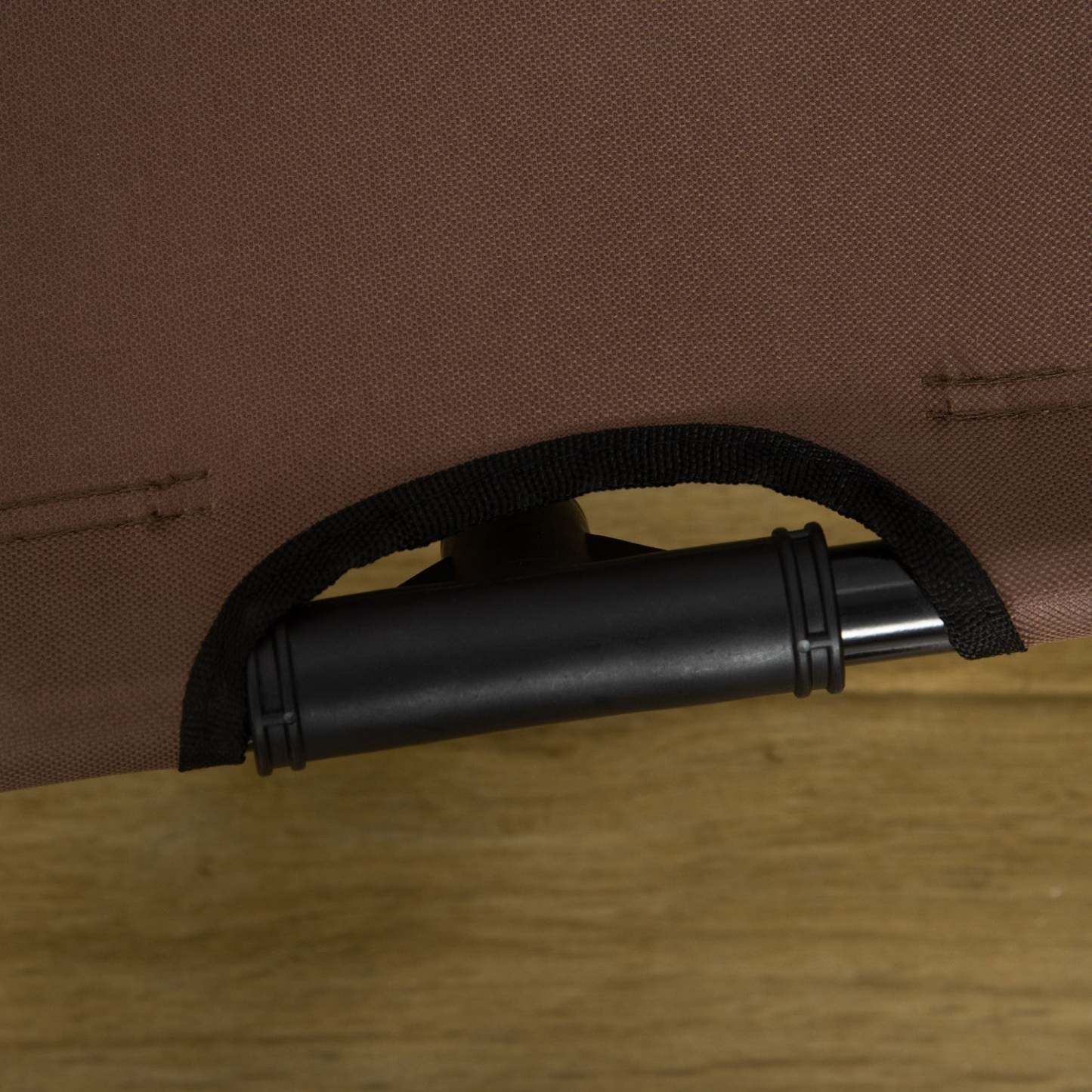 Pawhut Lit Élevé Refroidissant pour Animaux de Compagnie Lit Portable pour Chien surélevé avec Auvent pour Chiens de Grande Taille, Intérieur et Extérieur