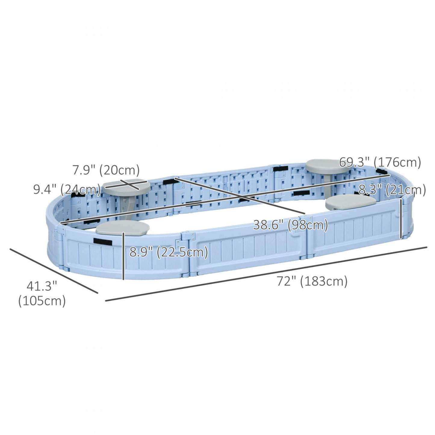 Bac à sable pour enfants avec couvercle, bac à sable pour l'extérieur avec siège d'angle, assemblage facile, station de jeu de sable pour le jardin