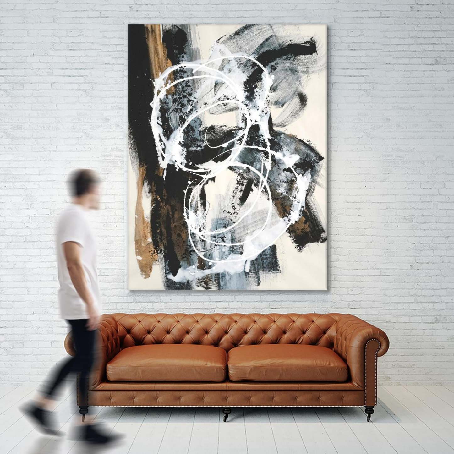 Nature's Winterland Iii Giant Art 72x54 Wall Art|Œuvre d'art murale Giant Art « Nature's Winterland Iii » 72 x 54