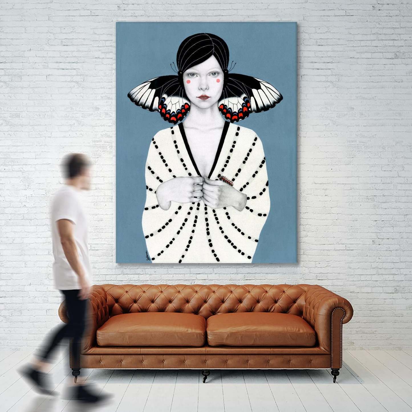 Mila Giant Art 72x54 Wall Art|Œuvre d'art murale Giant Art « Mila » 72 x 54