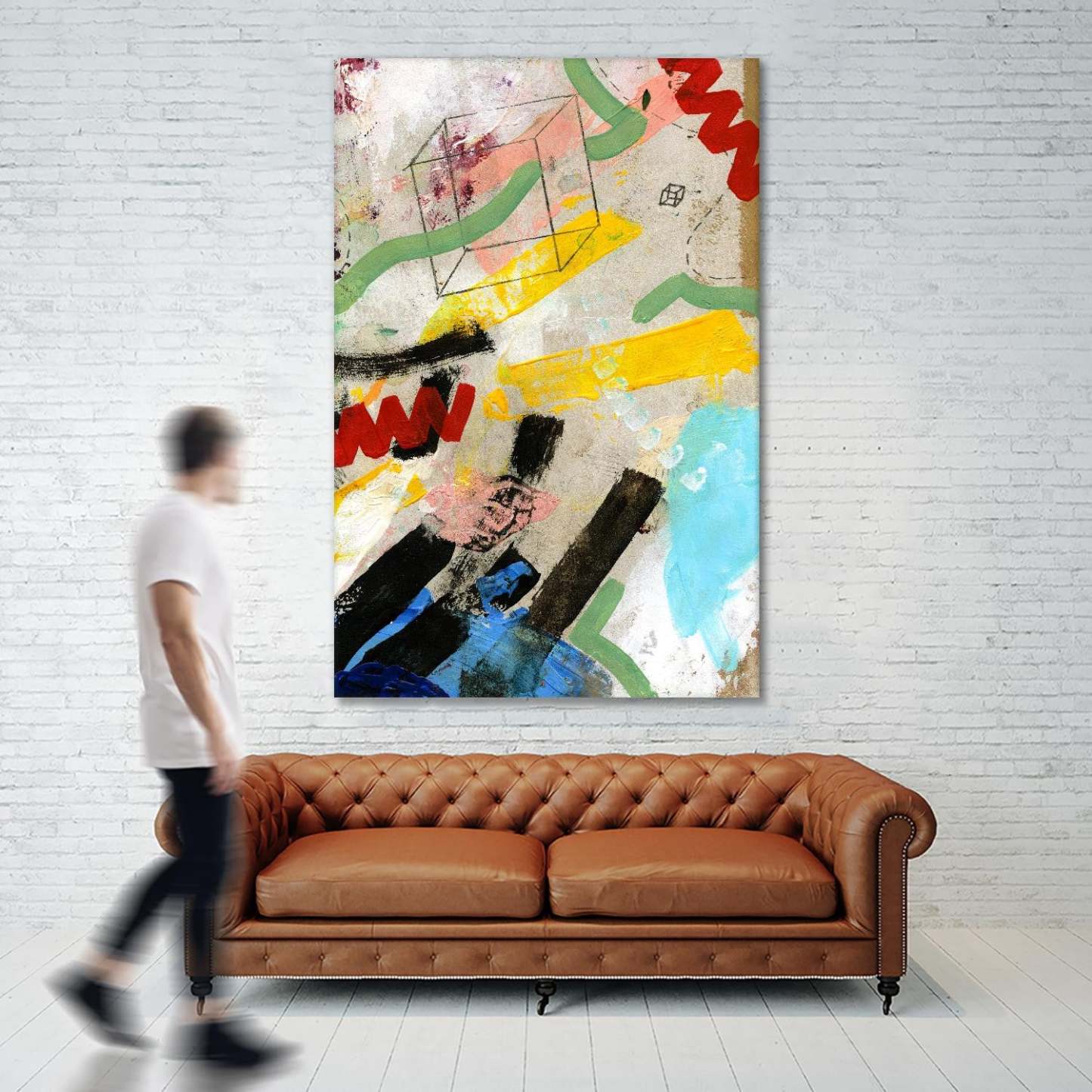 Palette 2 Giant Art 72x48 Wall Art|Œuvre d'art murale Giant Art « Palette 2 » 72 x 48