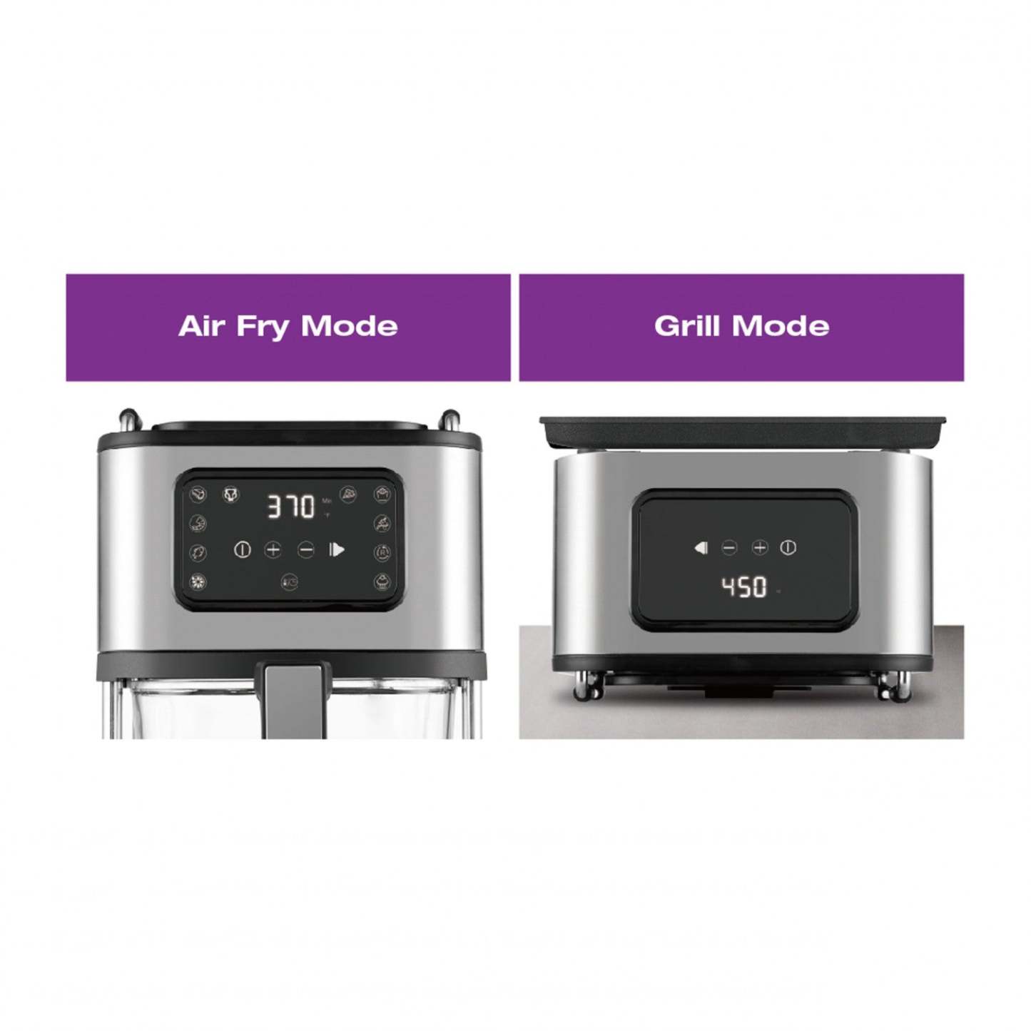 Salton Flip N Cook 2-In-1 -AF2090|Appareil Retourner et cuire 2 en 1 de Salton - AF2090