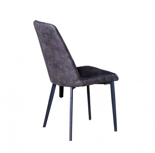 Chaise De Salle A Manger Sumatra En Tissu Gris (ensemble De 2) | Chaise de salle à manger Sumatra, gris (lot de 2)