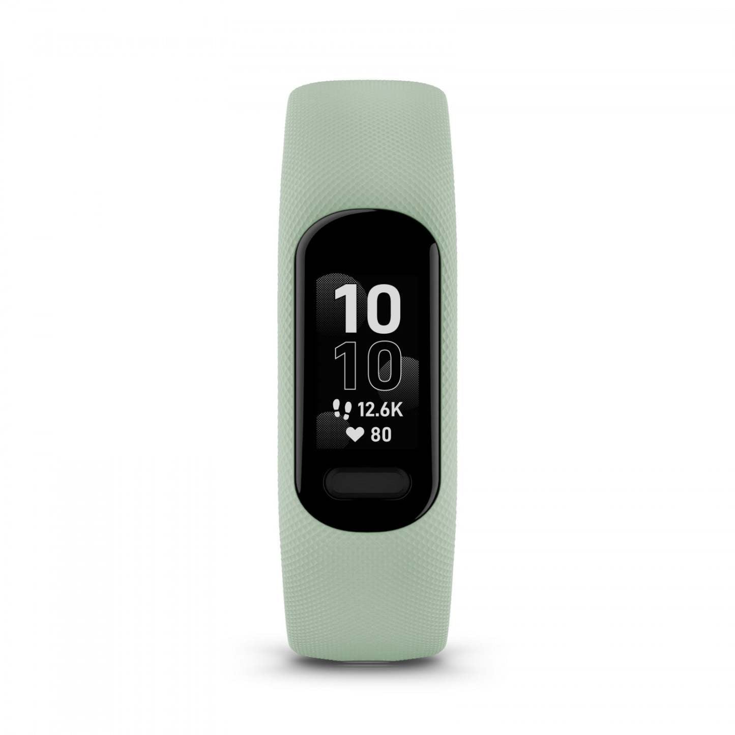 Garmin Vivosmart® 5 Montre Connectée Gps - Suivi D'activité Avec Boîtier Noir Et Bracelet En Silicone Cool Mint