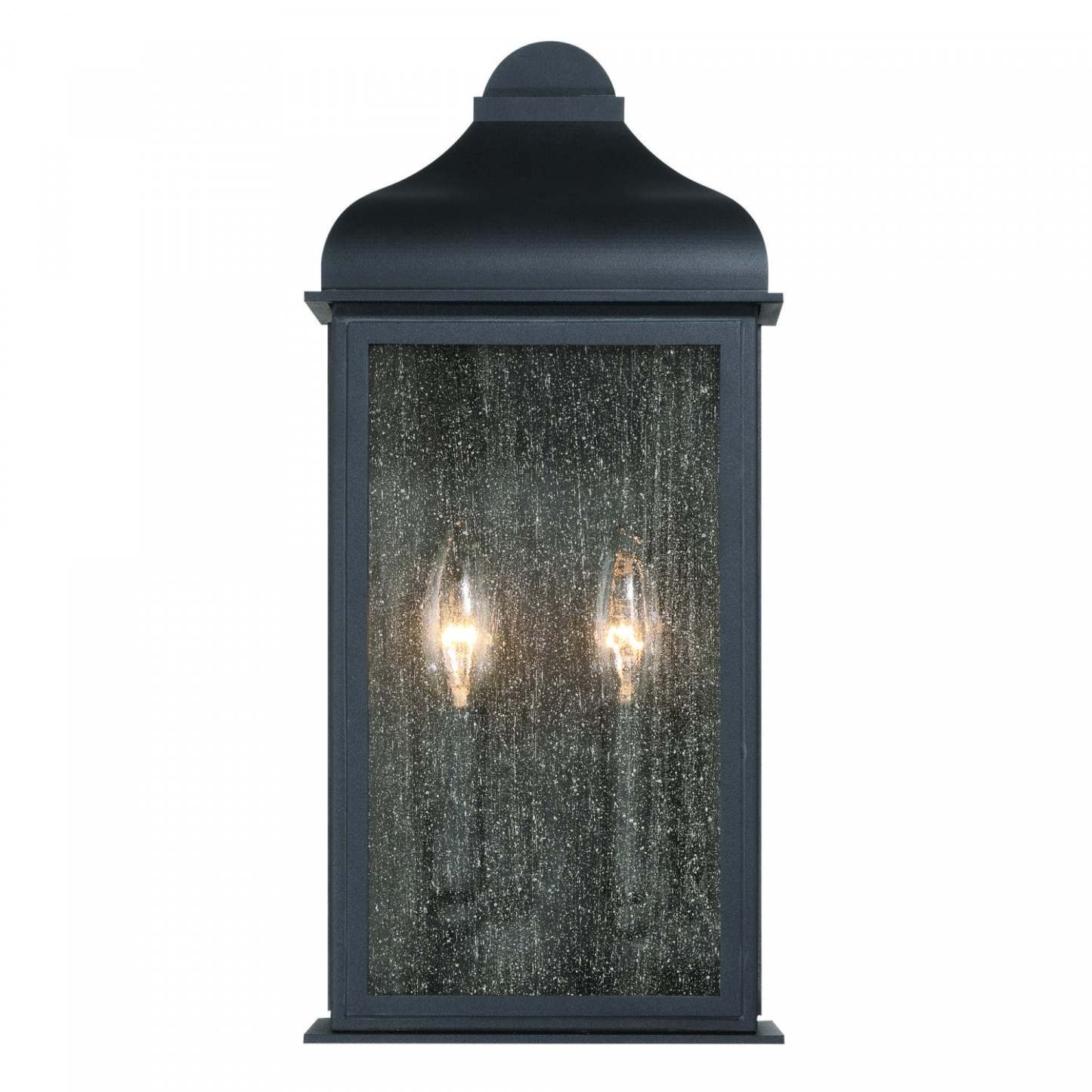 Madrid 2 Light Outdoor Wall Sconce, Black Lamp | Applique Murale D’exterieur Madrid A 2 lampes, Noir