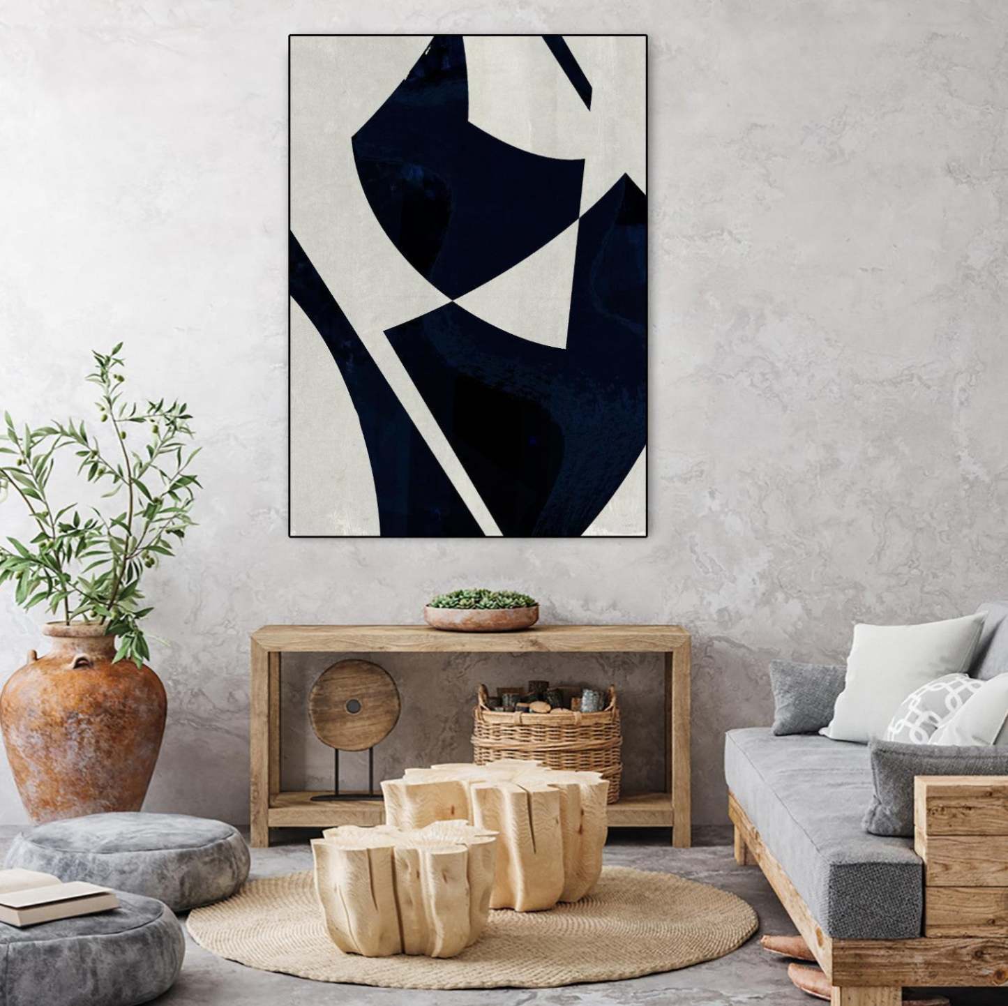 Black Machine I Canvas Framed Black 18x24 Wall Art|Œuvre d'art murale sur toile encadrée noire « Black Machine I » 18 x 24