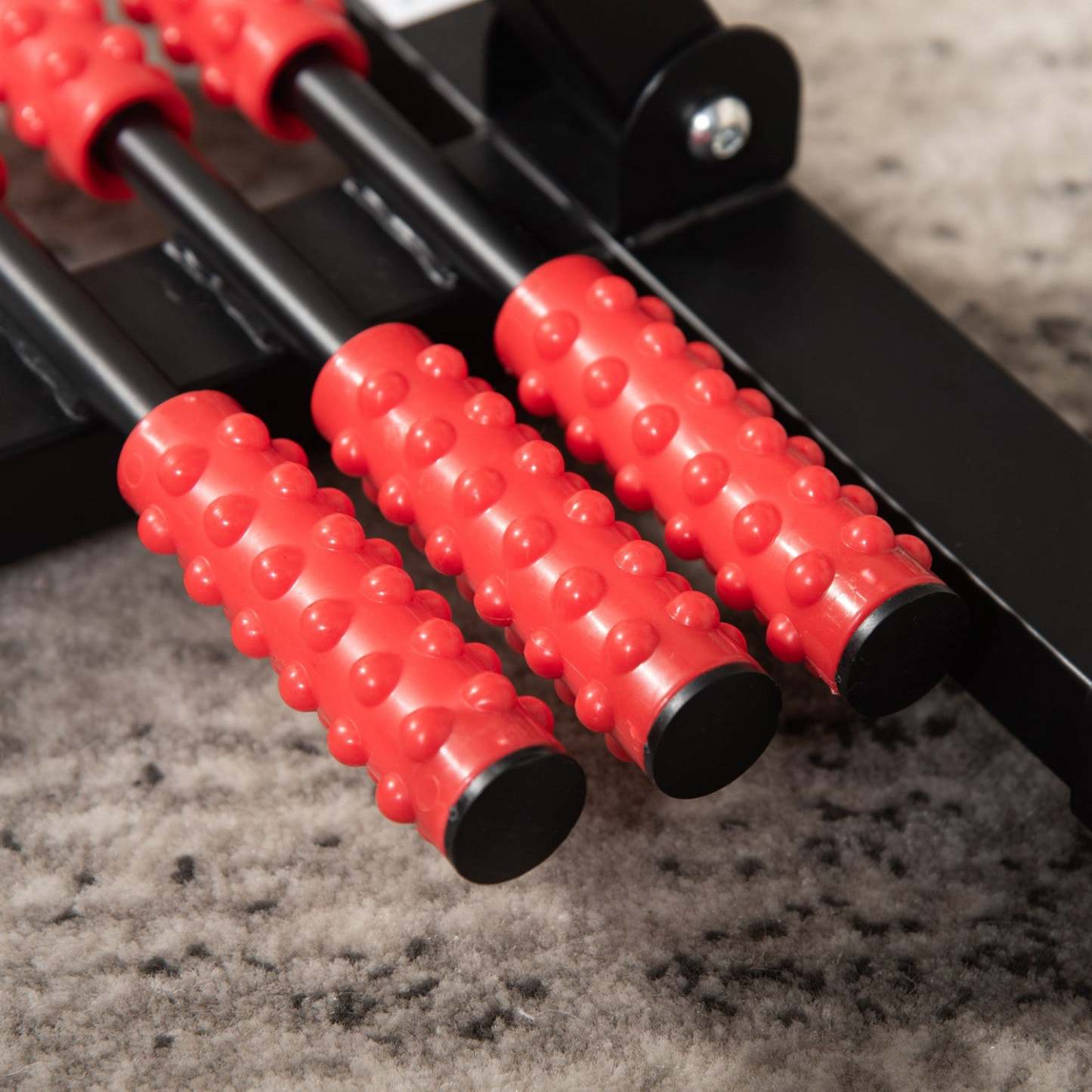 Soozier Exerciseur A Pedale Pour Jambe/bras Avec Ecran Lcd & Rouleau De Massage Pour Pied