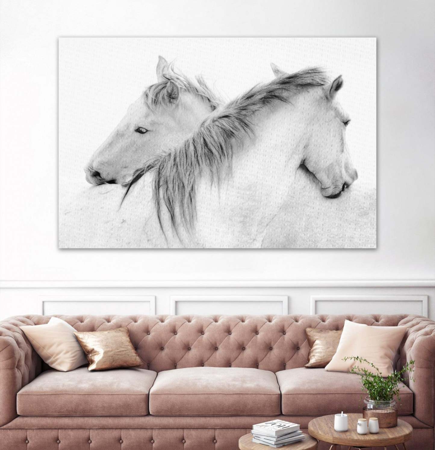 Stas - Chevaux Giant Art 72x48 Wall Art|Œuvre d'art murale Giant Art « Stas - Chevaux » 72 x 48