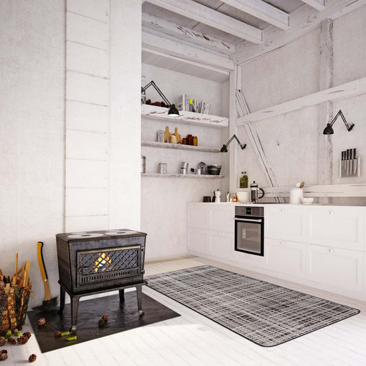 Panthea Black Area Rug - 2'2 X 6'7 |Tapis de zone Panthea noir - 2 pi 2 po x 6 pi 7 po