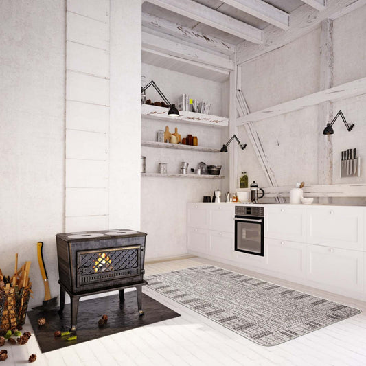 Carpette Joni grise - 2 pi 2 po x 6 pi 7 po