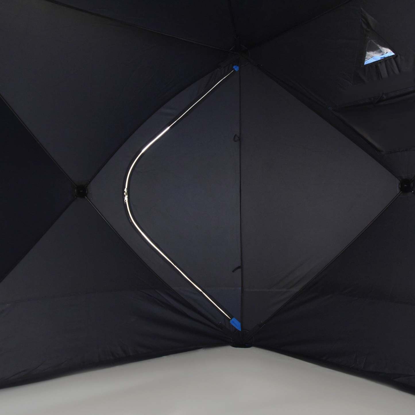 Outsunny 2-4 Personnes Tente De Pêche Sur Glace Portable Pop-up Abri De Glace Avec Fenetres De Venti