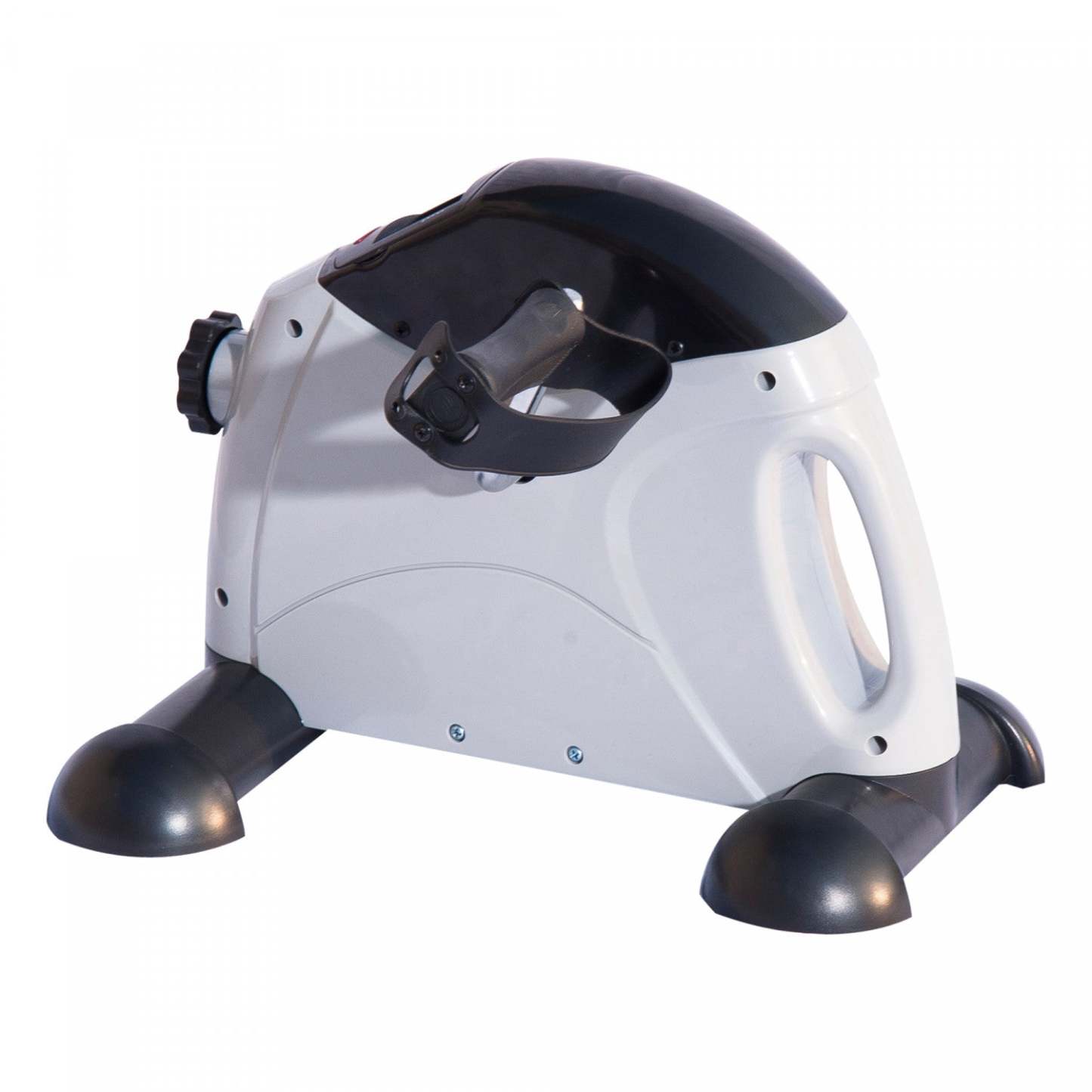 Soozier Mini Vélo d'Exercice Portable Pédale de Bureau Cycle d'Intérieur Fitness Main Pied Machine D